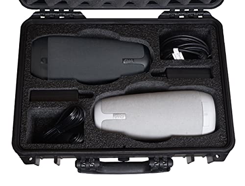 Case Club Case fits 2 Meeting Owl Conference Cameras - Travel & Storage Case Fits x2 Meeting Owl Standard, Pro, 2 or 3 - Pre-Cut Foam is Ready To Go Out of The Box - Holds Expansion Mic, Cords, Acc. & Lock Adapter