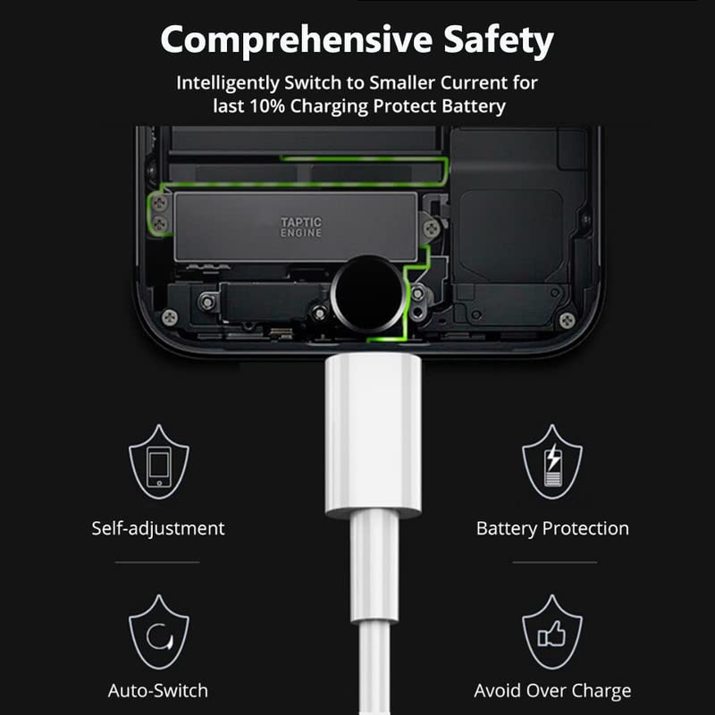 iPhone 14 Charger,Fast Charger iPhone [Apple MFi Certified]Type C Charger USB C to Lightning Cable 20W Fast Charging Adapter Block for iPhone 14/13 Pro Max/iPhone 12 Mini/12 Pro Max/11/XS/XR/X/SE/iPad