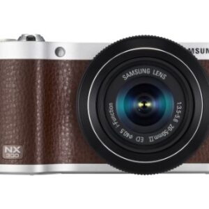 Samsung NX300 20.3MP CMOS Smart WiFi Mirrorless Digital Camera with 20-50mm Lens and 3.3" AMOLED Touch Screen (Brown)