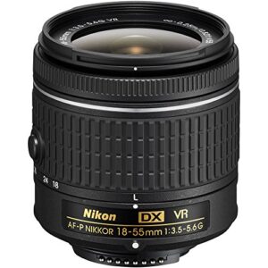 nikon 18-55mm f/3.5-5.6g vr af-p dx zoom-nikkor lens – (renewed)