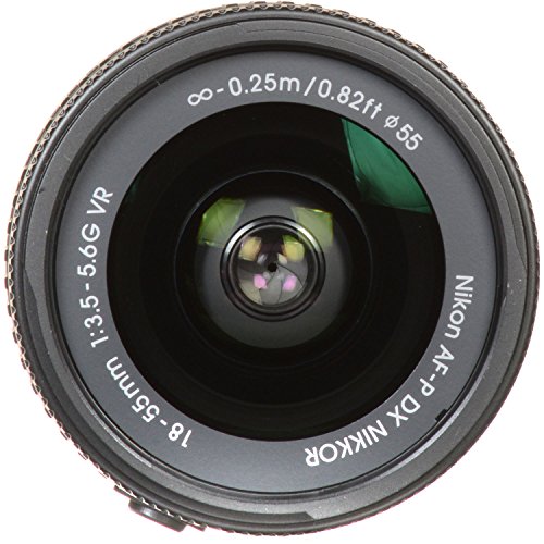 Nikon 18-55mm f/3.5-5.6G VR AF-P DX Zoom-Nikkor Lens - (Renewed)