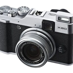 Fujifilm X20 12 MP Digital Camera with 2.8-Inch LCD (Silver)