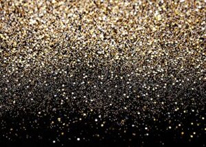 sjoloon black and gold backdrop golden spots backdrop vinyl photography backdrop vintage astract background for family birthday party newborn studio props 11547(10x8ft)