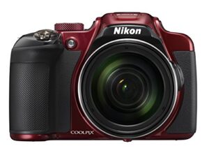 nikon coolpix p610 digital camera with 60x optical zoom and built-in wi-fi (red)