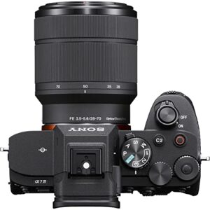 Camera Bundle for Sony a7 IV Mirrorless Camera with FE 28-70mm f/3.5-5.6 OSS, E 55-210mm f/4.5-6.3 OSS, 500mm f/8.0 Manual Focus Lens + Accessories (Renewed)