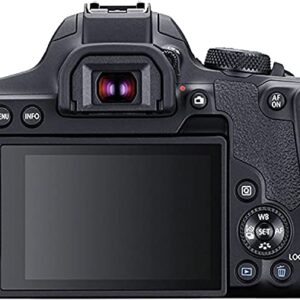 Camera EOS 850D (Rebel T8i) DSLR Camera w/ 18-55mm Lens + 75-300mm III Lens + 420-800mm Zoom Lens + Wide Angle + Telephoto Lens + 128GB Memory + Case + Tripod + Filter Kit + Pro Bundle