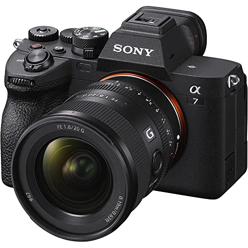 Sony a7 IV Mirrorless Camera (ILCE-7M4/B) + 4K Monitor + Rode VideoMic + 2 x 64GB Memory Card + Bag + 3 x NP-FZ100 Compatible Battery + Card Reader + LED Light + Corel Photo Software + More