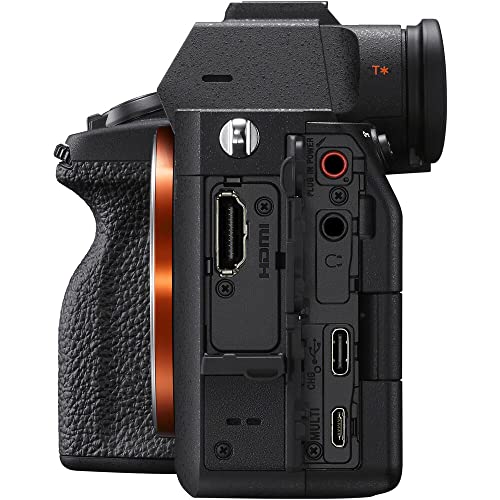 Sony a7 IV Mirrorless Camera (ILCE-7M4/B) + 4K Monitor + Rode VideoMic + 2 x 64GB Memory Card + Bag + 3 x NP-FZ100 Compatible Battery + Card Reader + LED Light + Corel Photo Software + More