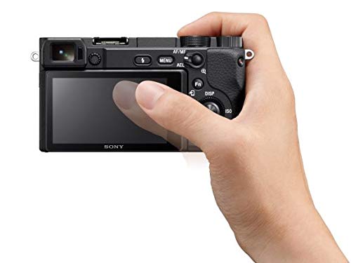 Sony Alpha a6400 Mirrorless Camera: Compact APS-C Interchangeable Lens Digital Camera with Real-Time Eye Auto Focus, 4K Video, Flip Screen & 18-135mm Lens - E Mount Compatible Cameras - ILCE-6400M/B