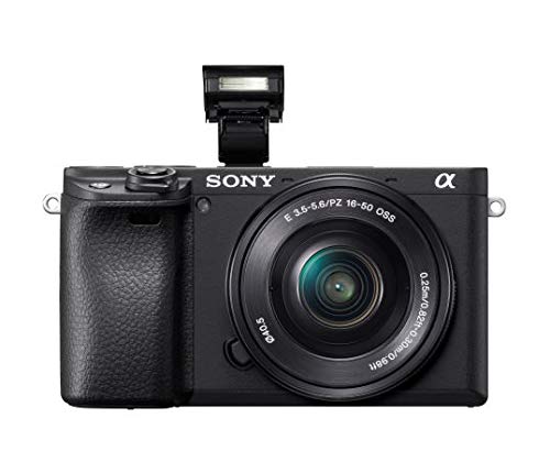 Sony Alpha a6400 Mirrorless Camera: Compact APS-C Interchangeable Lens Digital Camera with Real-Time Eye Auto Focus, 4K Video, Flip Screen & 18-135mm Lens - E Mount Compatible Cameras - ILCE-6400M/B