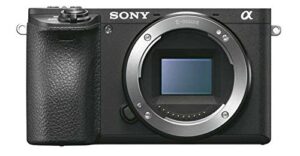 sony alpha a6500 mirrorless digital camera w/2.95in lcd (body only) (renewed)