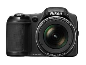 nikon coolpix l820 16 mp cmos digital camera with 30x zoom lens and full hd 1080p video (black) (old model) (renewed)