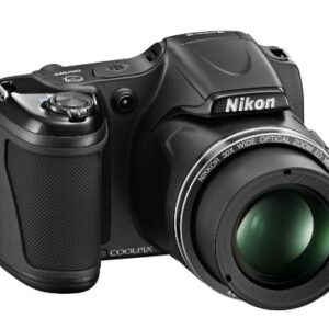 Nikon COOLPIX L820 16 MP CMOS Digital Camera with 30x Zoom Lens and Full HD 1080p Video (Black) (OLD MODEL) (Renewed)