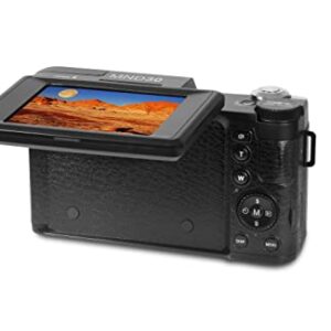 Minolta MND30 30 MP / 2.7K Ultra HD Digital Camera (Red)