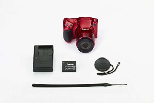 Canon PowerShot SX420 Digital Camera w/ 42x Optical Zoom - Wi-Fi & NFC Enabled (Red)