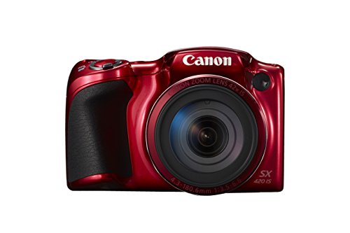 Canon PowerShot SX420 Digital Camera w/ 42x Optical Zoom - Wi-Fi & NFC Enabled (Red)