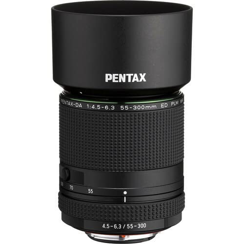 Pentax K-70 DSLR Camera with 18-135mm Lens and 55-300mm f/4.5-6.3 ED PLM WR RE Lens Bundle (4 Items)