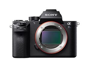 sony a7s ii ilce7sm2/b 12.2 mp e-mount camera with full-frame sensor, black (renewed)