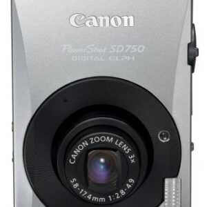Canon PowerShot SD750 7.1MP Digital Elph Camera with 3x Optical Zoom (Black)