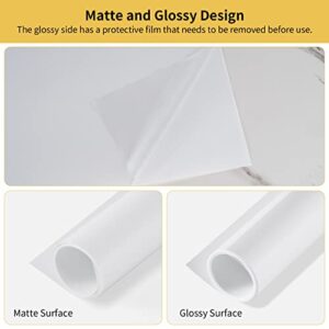 Meking 48X80 Inch PVC Backdrop Matte&Smooth PVC Background White Background Backdrop Paper for Product Video Photography Photo Studio