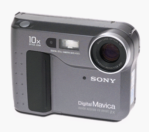 sony mvc-fd73 0.3mp mavica digital camera w/ 10x optical zoom