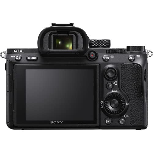 Sony a7 III Mirrorless Digital Camera with 24-70mm f/4 Lens Video Bundle + LED Video Light + Microphone + Extreme Speed 64GB Memory(20pc Bundle)