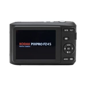 Kodak PIXPRO FZ45 Friendly Zoom Digital Camera Bundle with Camera Case, Memory Card and Alkaline Batteries (4-Pack) (4 Items)