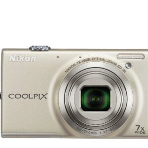 Nikon COOLPIX S6100 16 MP Digital Camera with 7x NIKKOR Wide-Angle Optical Zoom Lens and 3-Inch Touch-Panel LCD (Silver) (OLD MODEL)