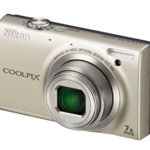 Nikon COOLPIX S6100 16 MP Digital Camera with 7x NIKKOR Wide-Angle Optical Zoom Lens and 3-Inch Touch-Panel LCD (Silver) (OLD MODEL)