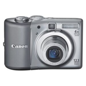 Canon PowerShot A1100IS 12.1 MP Digital Camera with 4x Optical Image Stabilized Zoom and 2.5-inch LCD (Silver) (OLD MODEL)