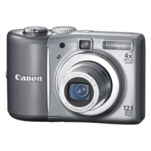 Canon PowerShot A1100IS 12.1 MP Digital Camera with 4x Optical Image Stabilized Zoom and 2.5-inch LCD (Silver) (OLD MODEL)