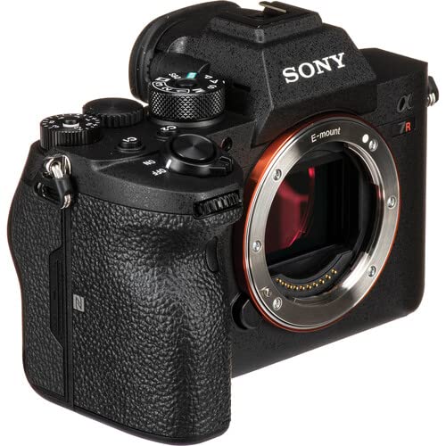 Sony Alpha a7RIVA (New Model) Mirrorless Digital Camera (No Lens) Video Bundle + LED Video Light + Microphone + Extreme Speed 64GB Memory(20pc Bundle)