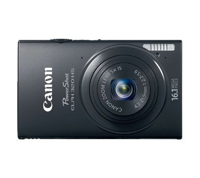 Canon ELPH 320 HS 16.1MP Digital Camera with WiFi and 5X Optical Zoom-Black 6024B001