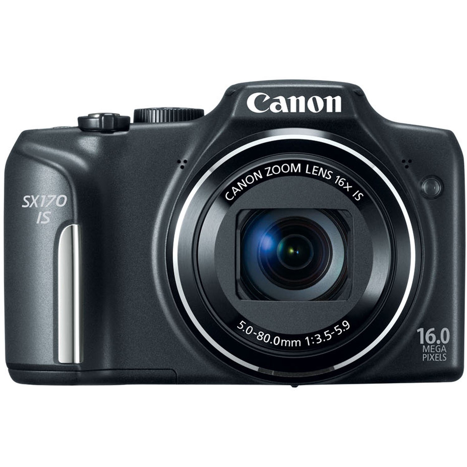 Canon PowerShot SX170 IS 16.0 MP Digital Camera, Black (discontinued by manufacturer)