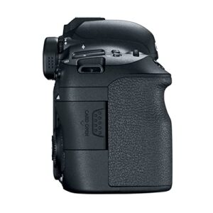 Canon EOS 6D Mark II DSLR Camera w/EF 50mm F/1.8 STM Lens + 75-300mm F/4-5.6 III Lens + 64GB Memory + Back Pack Case + Tripod, Lenses, Filters, & More (28pc Bundle)