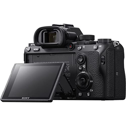 Sony a7 III Body Only Mirrorless Camera Bundle + Accessories (256Gb High Memory, Extra Batteries LED Light, Gadget Bag and More) ILCE7M3/B