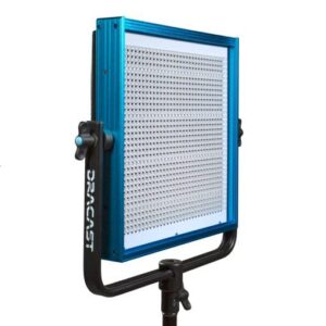 Dracast Pro Series LED1000 Bi-Color LED 3 Light Kit with V-Mount Battery Plates and Light Stands