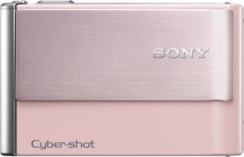 Sony Cybershot DSC-T70 8.1MP Digital Camera with 3x Optical Zoom with Super Steady Shot Image Stabilization (Pink) (OLD MODEL)