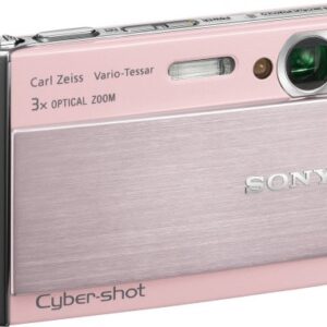 Sony Cybershot DSC-T70 8.1MP Digital Camera with 3x Optical Zoom with Super Steady Shot Image Stabilization (Pink) (OLD MODEL)