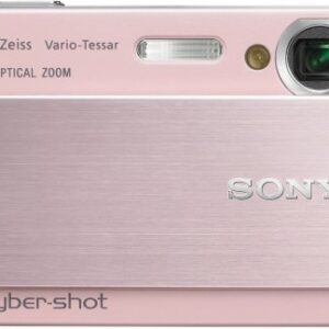 Sony Cybershot DSC-T70 8.1MP Digital Camera with 3x Optical Zoom with Super Steady Shot Image Stabilization (Pink) (OLD MODEL)