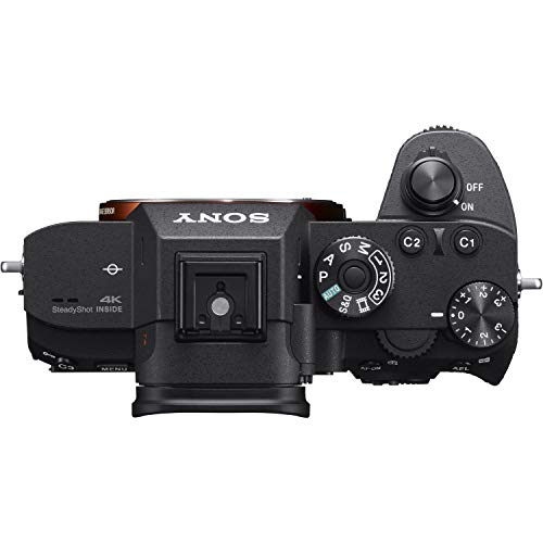 Sony a7R III Mirrorless Camera with FE 28-70mm, E 55-210mm Lens Bundle + Accessories (256Gb High Speed Memory, 3 Batteries, LED Light, Gadget Bag and More) ILCE7RM3/B