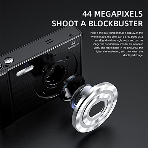 Haibinsuo Digital Recording Camera 16x Zoom -Compatible Display Portable Camera Photography Tools High Performance Black