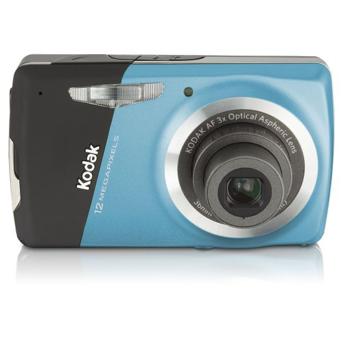 Kodak Easyshare M530 12 MP Digital Camera with 3x Wide Angle Optical Zoom and 2.7-Inch LCD (Blue)