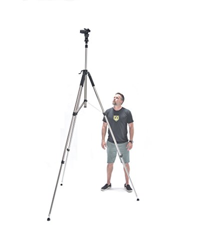 Glide Gear TST 100 Very Tall Sports Soccer Real Estate 120" Video Camera Photography 10 FT Tripod Stand