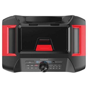 ION iPA125C Pathfinder 280° 8-in. 120-Watt All-Weather Bluetooth Rechargeable Speaker with FM Radio and LED Lighting