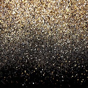 sjoloon black and gold backdrop golden spots backdrop vinyl photography backdrop vintage astract background for family birthday party newborn studio props 11547(10x10ft)