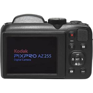 Kodak PIXPRO AZ255 Digital Camera + SanDisk 32GB Memory Card (2) + Digital Camera/Video Case (Black)