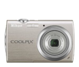 nikon coolpix s230 10mp digital camera with 3x optical zoom and 3 inch touch panel lcd (warm silver)