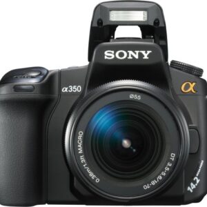 Sony Alpha DSLRA350 14.2MP Digital SLR Camera with Super SteadyShot Image Stabilization (Body Only)