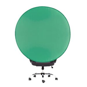 PRYMALL Pop Up Green Screen Background Circular Chair Attachment Stream Online Work from Home Conference Portable Privacy Backdrop Storage Bag